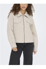 ONLMALO BOUCLE JACKET OTW NOOS - ΜΠΕΖ