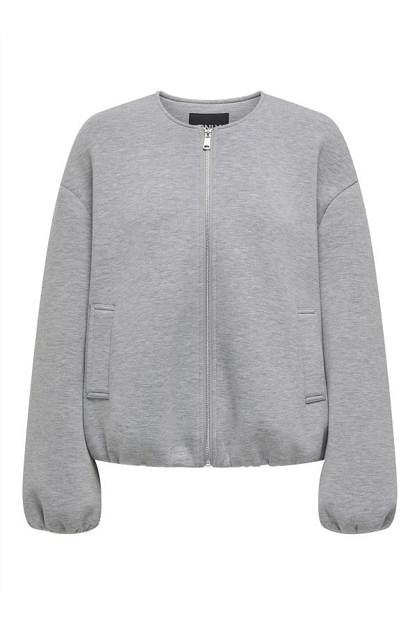ONLELLIE SCUBA JACKET OTW NOOS - ΓΚΡΙ