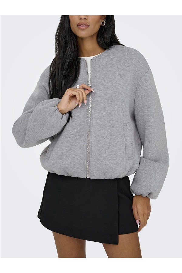 ONLELLIE SCUBA JACKET OTW NOOS - ΓΚΡΙ