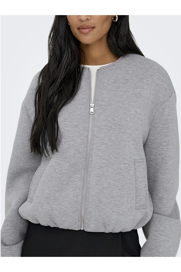 ONLELLIE SCUBA JACKET OTW NOOS - ΓΚΡΙ