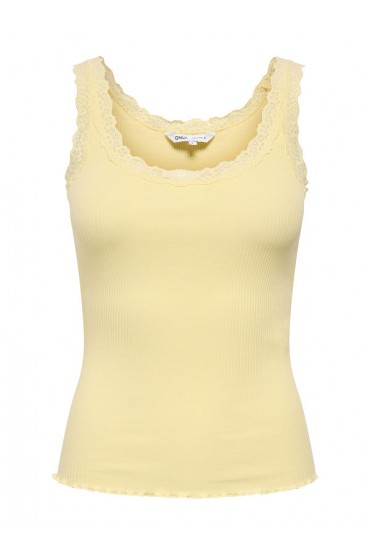 ONLSARA SHARAI TANK TOP JRS NOOS - ΚΙΤΡΙΝΟ