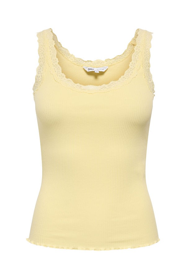 ONLSARA SHARAI TANK TOP JRS NOOS - ΚΙΤΡΙΝΟ
