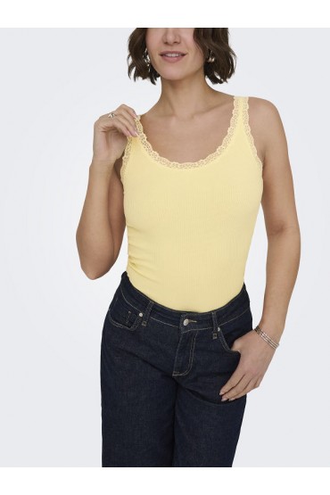 ONLSARA SHARAI TANK TOP JRS NOOS - ΚΙΤΡΙΝΟ
