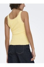 ONLSARA SHARAI TANK TOP JRS NOOS - ΚΙΤΡΙΝΟ