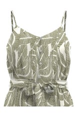 ONLNOVA LIFE VIS CARLY PLAYSUIT WVN - ΧΑΚΙ