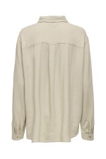 ONLGOA L/S LINEN BL SHIRT CC PNT - ΜΠΕΖ