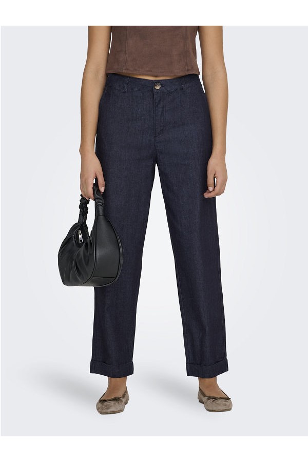 ONLASHBY REG STRAIGHT CROPPED DNM QYT - ΜΠΛΕ