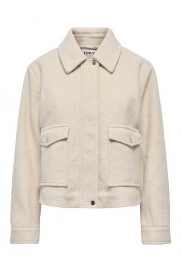 ONLKIKI-MONI SHORT JACKET PNT - ΜΠΕΖ