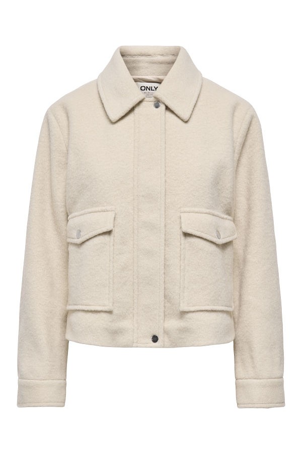 ONLKIKI-MONI SHORT JACKET PNT - ΜΠΕΖ
