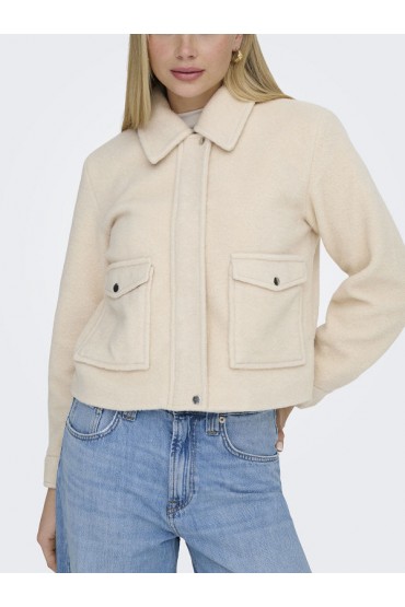 ONLKIKI-MONI SHORT JACKET PNT - ΜΠΕΖ