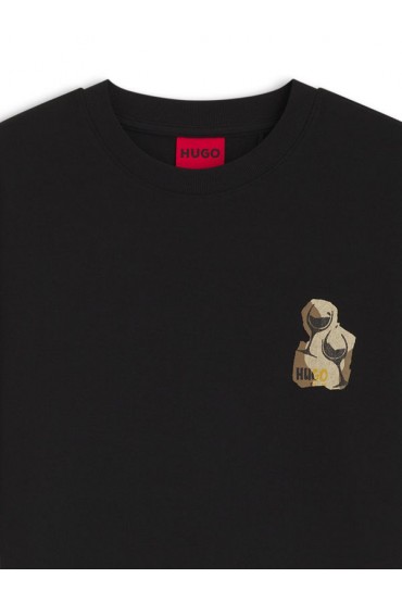 Detzi T-SHIRT - ΜΑΥΡΟ