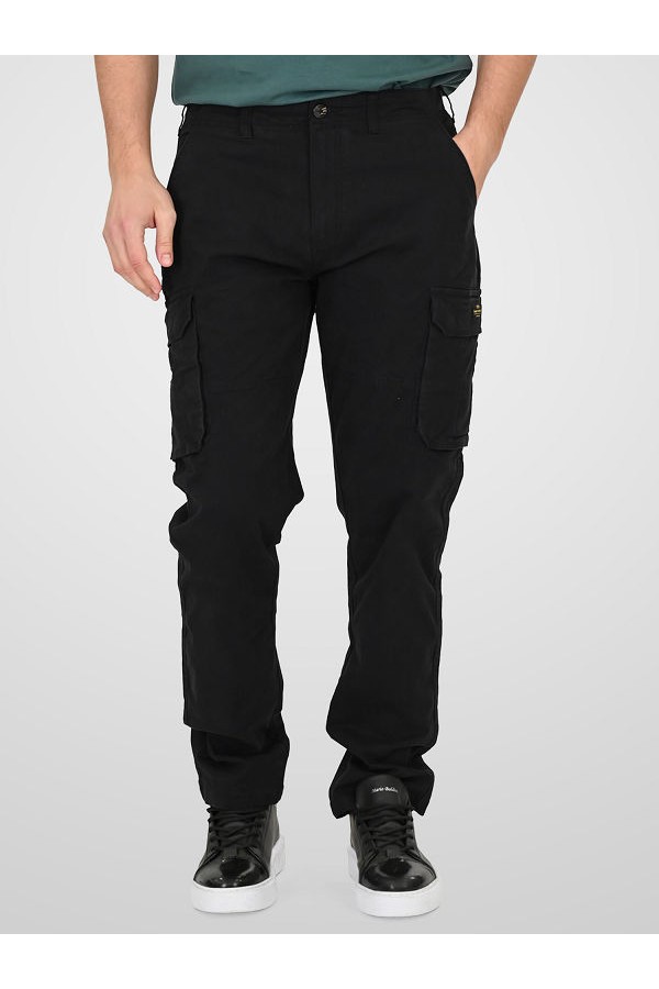 CARGO PANTS - ΜΑΥΡΟ