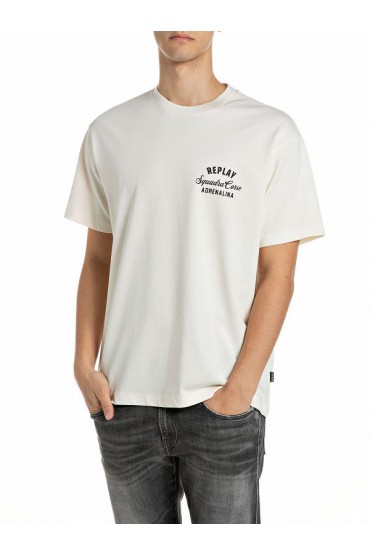 REPLAY T-SHIRT MENS - ΜΠΕΖ
