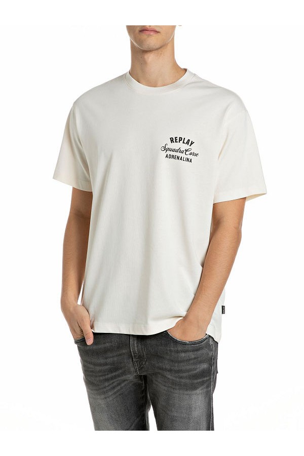 REPLAY T-SHIRT MENS - ΜΠΕΖ