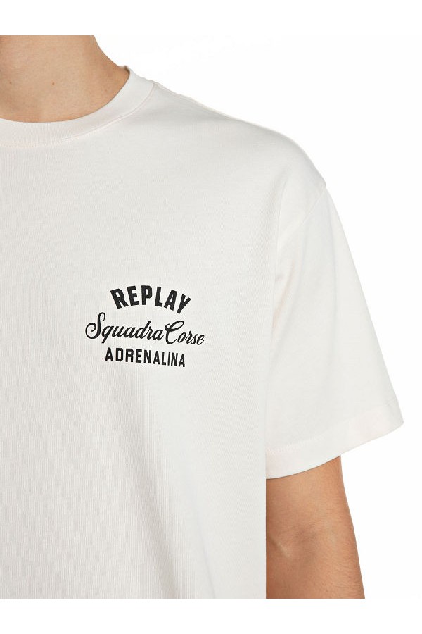 REPLAY T-SHIRT MENS - ΜΠΕΖ
