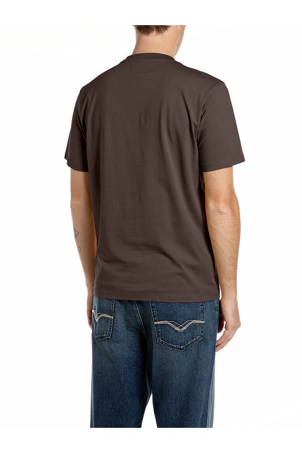 REPLAY T-SHIRT MENS - ΚΑΦΕ