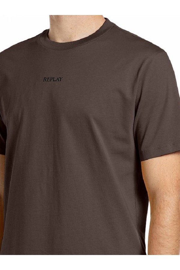 REPLAY T-SHIRT MENS - ΚΑΦΕ