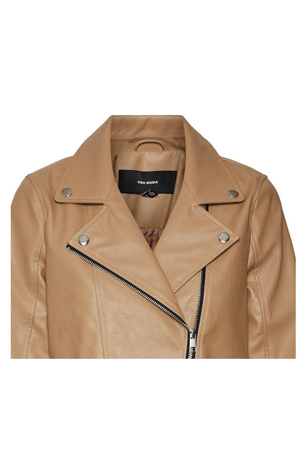 VMNICOLE SHORT COATED JACKET BOOS - ΜΠΕΖ