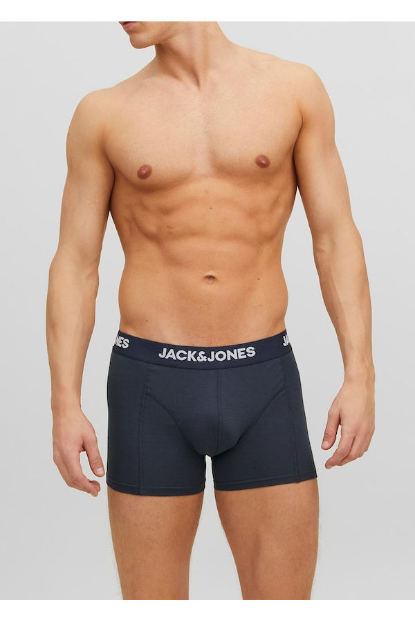 JACANTHONY TRUNKS 3 PACK NOOS - ΜΑΥΡΟ