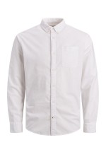 JJEOXFORD SHIRT L/S S21 NOOS - ΛΕΥΚΟ