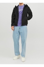 JJEBASIC SOFTSHELL HOOD NOOS - ΜΑΥΡΟ