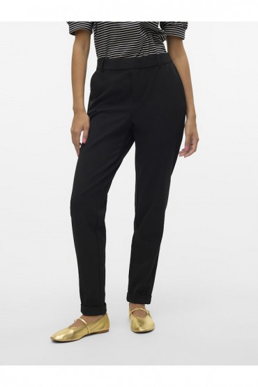 VMMAYA MW LOOSE SOLID PANT NOOS - ΜΑΥΡΟ