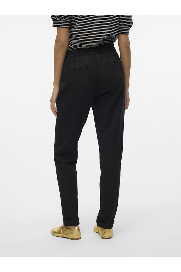 VMMAYA MW LOOSE SOLID PANT NOOS - ΜΑΥΡΟ