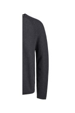 JREBNOAH KNIT CREW NECK - ΓΚΡΙ