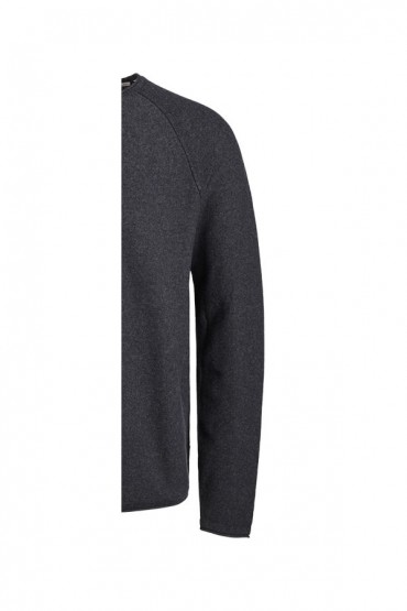 JREBNOAH KNIT CREW NECK - ΓΚΡΙ