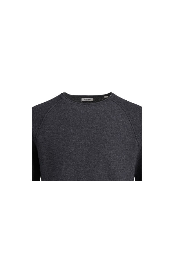 JREBNOAH KNIT CREW NECK - ΓΚΡΙ