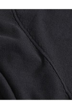 JREBNOAH KNIT CREW NECK - ΜΑΥΡΟ
