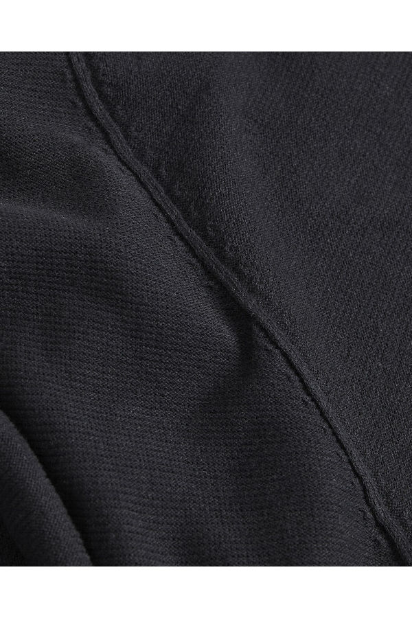 JREBNOAH KNIT CREW NECK - ΜΑΥΡΟ