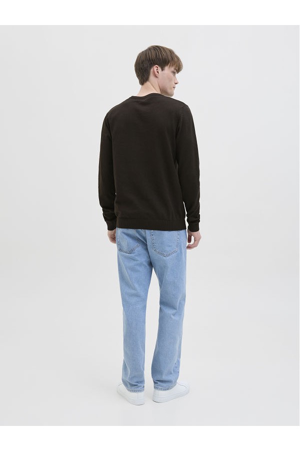 JREBCALLUM KNIT CREW NECK NOOS - ΚΑΦΕ