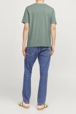 JREBREBEL LOGO TEE SS CREW NECK NOOS - ΠΡΑΣΙΝΟ