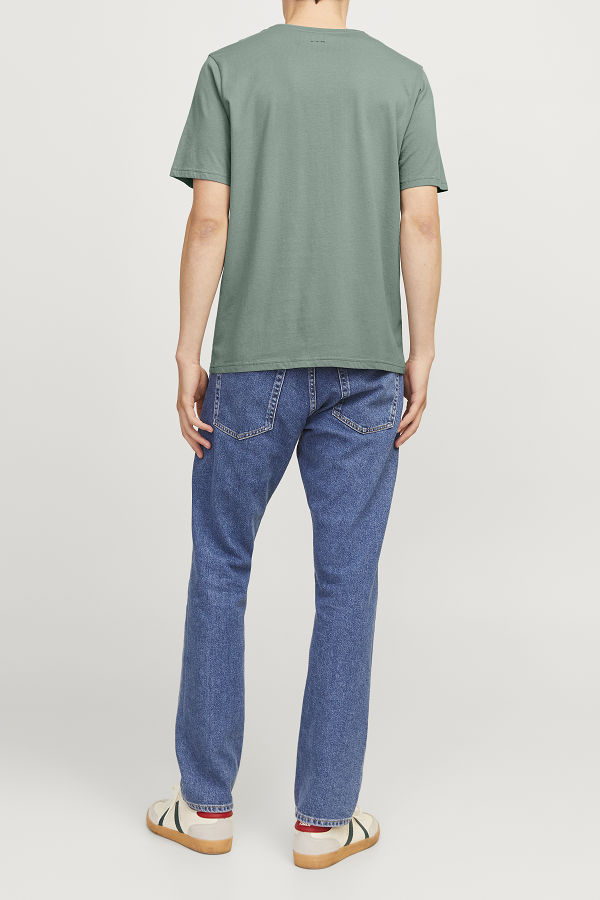 JREBREBEL LOGO TEE SS CREW NECK NOOS - ΠΡΑΣΙΝΟ