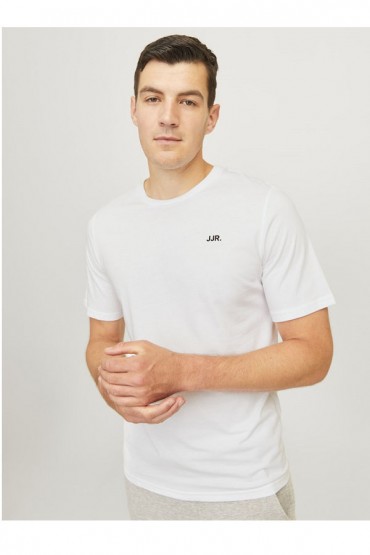 JREBREBEL LOGO TEE SS CREW NECK NOOS - ΛΕΥΚΟ