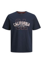 JREBNEWYORK TEE SS CREW NECK SN - ΜΠΛΕ