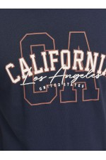 JREBNEWYORK TEE SS CREW NECK SN - ΜΠΛΕ