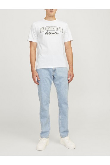 JREBNEWYORK TEE SS CREW NECK SN - ΛΕΥΚΟ