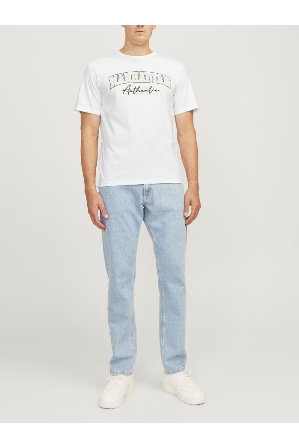 JREBNEWYORK TEE SS CREW NECK SN - ΛΕΥΚΟ