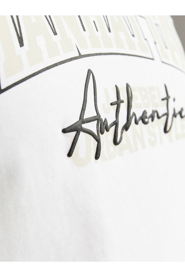 JREBNEWYORK TEE SS CREW NECK SN - ΛΕΥΚΟ