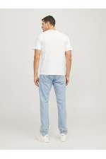 JREBNEWYORK TEE SS CREW NECK SN - ΛΕΥΚΟ