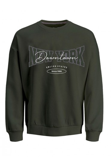 JREBNEWYORK SWEAT CREW NECK SN - ΠΡΑΣΙΝΟ