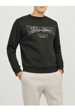 JREBNEWYORK SWEAT CREW NECK SN - ΠΡΑΣΙΝΟ