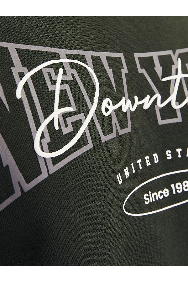 JREBNEWYORK SWEAT CREW NECK SN - ΠΡΑΣΙΝΟ