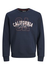 JREBNEWYORK SWEAT CREW NECK SN - ΜΠΛΕ