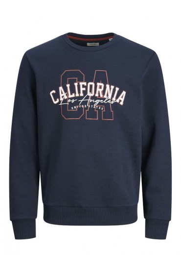 JREBNEWYORK SWEAT CREW NECK SN - ΜΠΛΕ