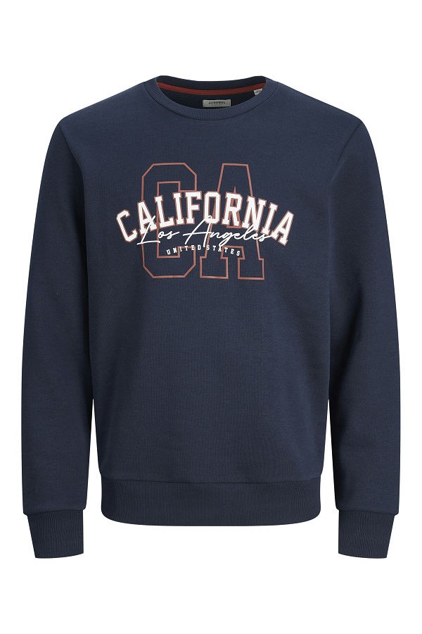 JREBNEWYORK SWEAT CREW NECK SN - ΜΠΛΕ
