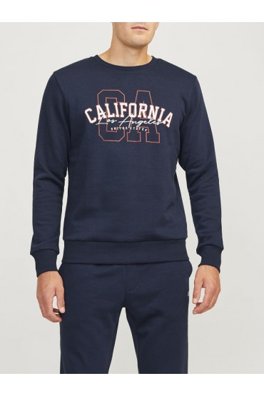 JREBNEWYORK SWEAT CREW NECK SN - ΜΠΛΕ