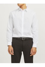 JREBGAVIN SOLID SHIRT LS NOOS - ΛΕΥΚΟ